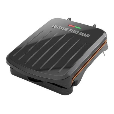 Parrilla Eléctrica George Foreman Para Panini 2 Porciones Negro | Meses sin interés