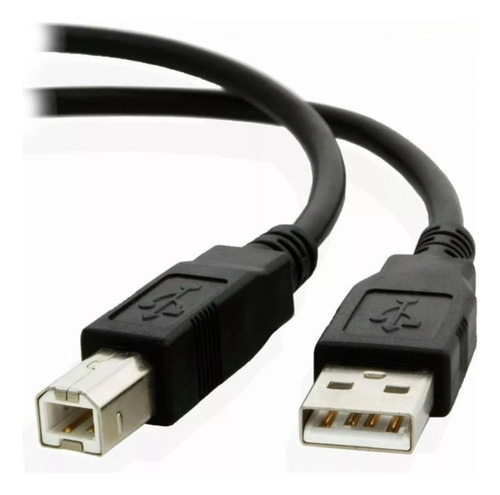 Cabo Usb 2.0 Para Impressora Hp/epson 1,8m 3 Unidades