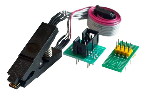 Pinza Soic8 A Dip8 Con Cable.p Programador Ch341a Resistente