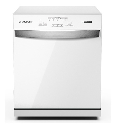 Máquina Lava-louças 8 Serviços Brastemp Cor Branco