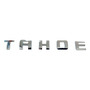 Emblema Tahoe Cromada Chevrolet ( Incluye Adhesivo 3m) Chevrolet Tahoe