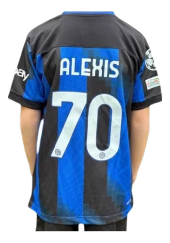 Camiseta Alexis Sánchez Nro. 70 Inter De Milán 