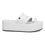 Sandalia Plataforma Blanca 35221