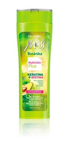 Shampoo Muss Botánica Nutrición Plus