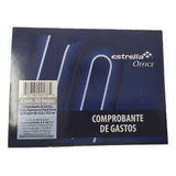 Estrella Comprobante De Gastos 0137 50 Hojas  Birayado Unidad X 1 10.6cm X 14cm Estrella Office