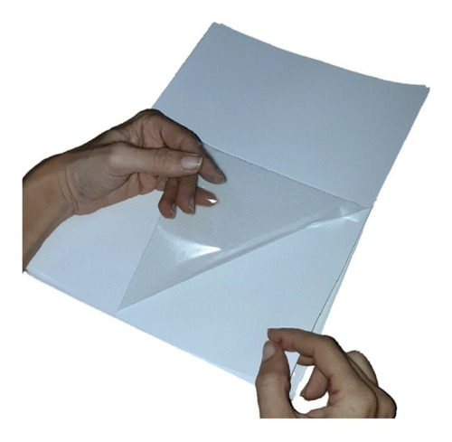 Adesivo Vinil Sublimático Transparentes A4 Sublimação 20 Fls