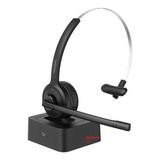 Headset Bluetooth Fone Ouvido Telemarketing + Base Carregame