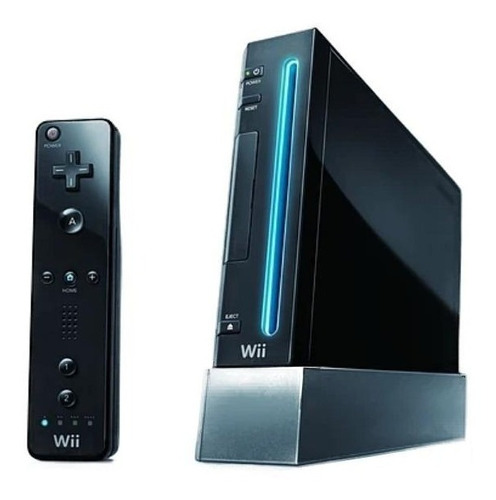 Nintendo Wii Black Edition Cor  Preto