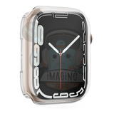 Capa De Silicone Transparente 360º Para Apple Watch Series 8