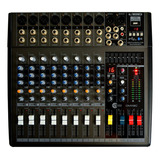 Mesa De Som 8 Canais C/ Bluetooth Custom Sound Cmx 8c Usb 100v/250v - Bivolt
