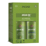 Kit Inoar Argan Oil Shampoo + Condicionador 250ml