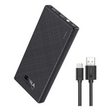 Carregador Portátil 1hora Powerbank Pd20w 10000mah Preto