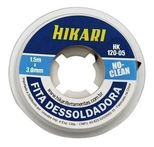  Malha Dessoldadora Hikari 3.0mm (hk120-05)