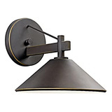 Farol Exterior Kichler Ripley 9puLG Bronce Antiguo