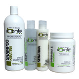 Kit Keratina Labonté Shampoo + Vitamina + Keratina + Seda Cr