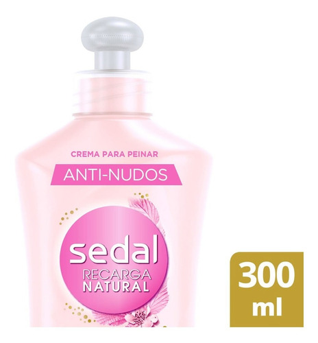 Crema Para Peinar Sedal Hidratación Antinudos 300ml