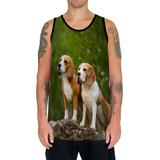 Camiseta Regata Cachorro Raça Beagle Dócil Filhotes Cão Hd 5