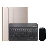 Funda+teclado+ratón Para Galaxy Tab A7 Lite 8.7 T220 A