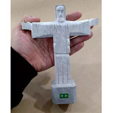 Cristo Redentor Pedra Sabão 20cm Souvenir Artesanal Brasil