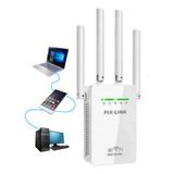 Repetidor Wi-fi 2800m 4 Antenas Amplificador De Sinal Bivolt