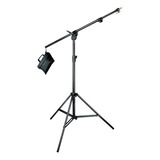 Tripode Jirafa Manfrotto 420b Boom 2 En 1 Ideal Softbox