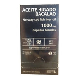 Aceite De Higado De Bacalao - 150 Cápsulas Biofit - Omega 3