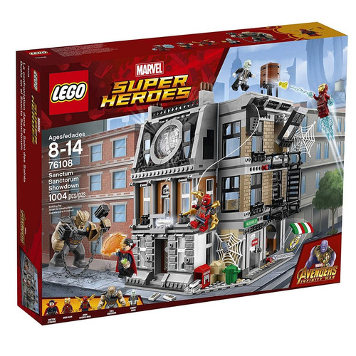 Lego Marvel Super Heroes Avengers Infinity War Sanctum 76108