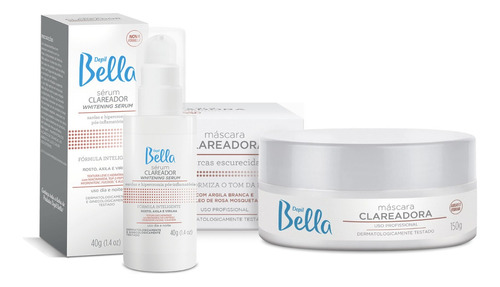 Kit Clareamento De Axilas E Virilha Depil Bella - 2 Itens