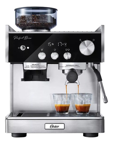 Cafetera Oster Espresso Em 7400 Barista C/molinillo Integrad