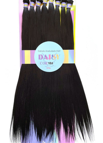 Cabelo Organico Liso Daisy- Bio Long Hair 70cm 320g/pct