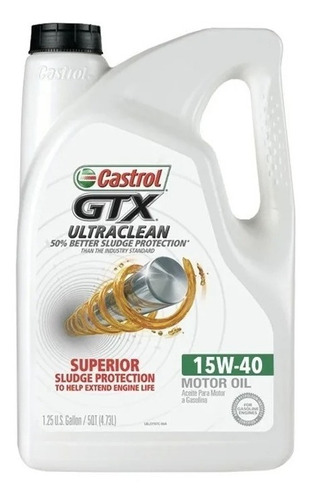 Aceite Castrol 15w40 Gtx Garrafa