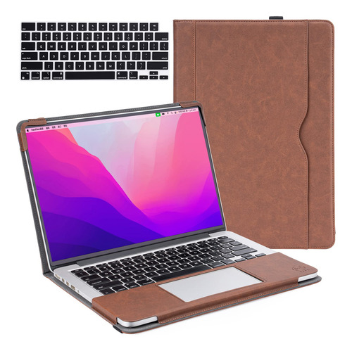 Tytx - Funda De Cuero Compatible Con Macbook Pro De 14 Pulga