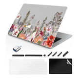 Funda Compatible Con Macbook Air 13.6 - Flores