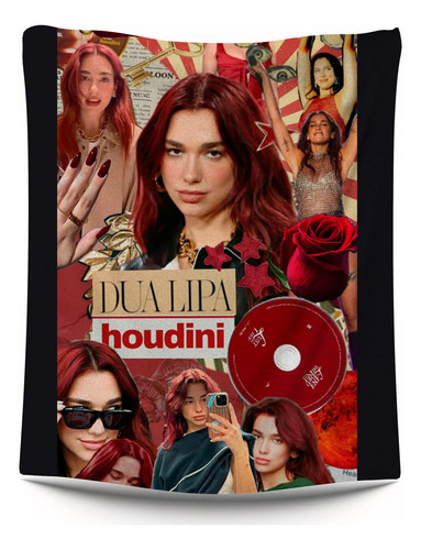 Cobija Frazada Dua Lipa Sexy 100x150 Cm Pop