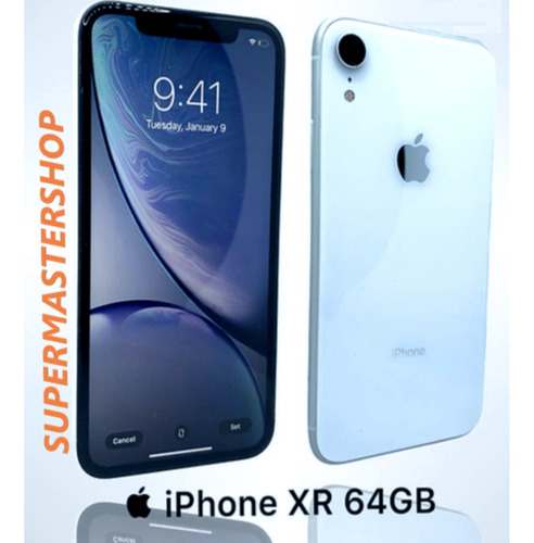 Apple iPhone XR 64 Gb Preto Ou Branco + Capa|película|fone