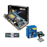 Kit Mb 775 Placa Mae G41 + Pentium + 4gb Ddr3 1333 + Ssd 120