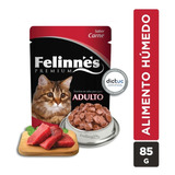 Sachet Felinnes Sabor Carne ( Pack 12 Sobres)