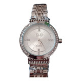 Reloj Mujer Q&q Mujer New Style Original Acero Qyq Moda Ny