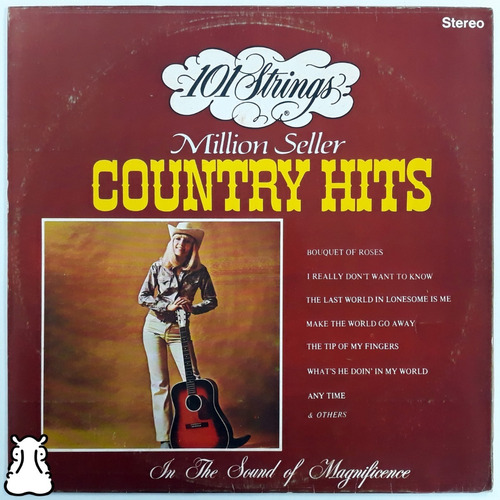 Lp 101 Strings Million Seller Country Hits Vinil 1983