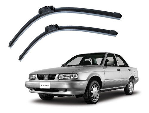 2 Plumas Limpiaparabrisas Reluvsa Nissan Tsuru 1995-2017