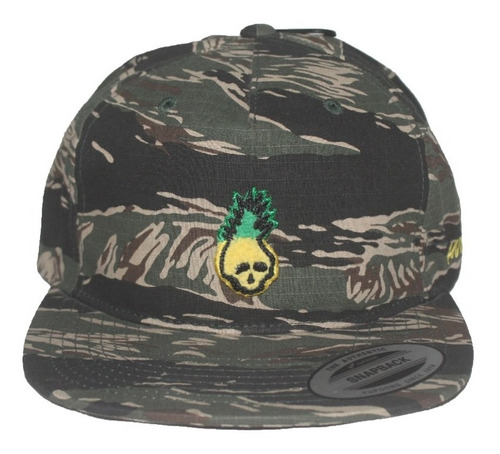 Gorra Hurley Camo Sin Construcción Plana Camo Urban Beach 