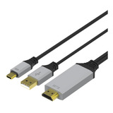 Usb-c A Hdmi Cable Con Charging Qces Usb Type C A Hdmi Adapt