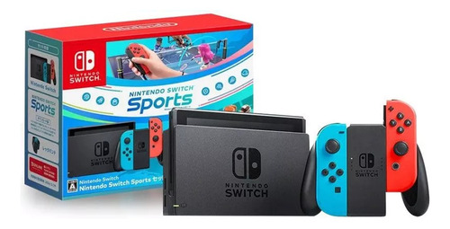 Nintendo Switch 32 Gb Sports Bundle Neon