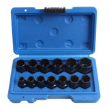 Set Dados Extractores Pernos Y Tuercas Rodadas 9 A 19mm