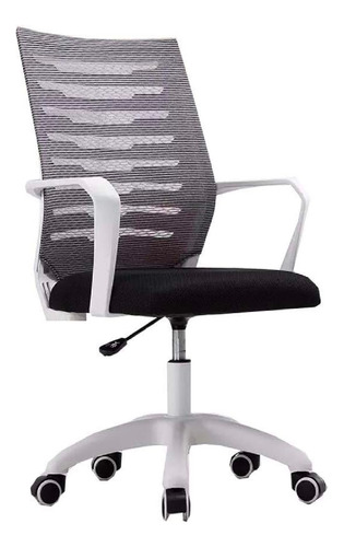 Silla Ejecutiva Daena Con Respaldo Oficina Ajustable Negra