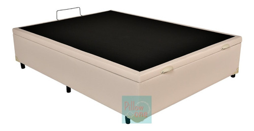 Cama Box Baú Viúva + Colchão Ecoflex Soft Molas 120x198