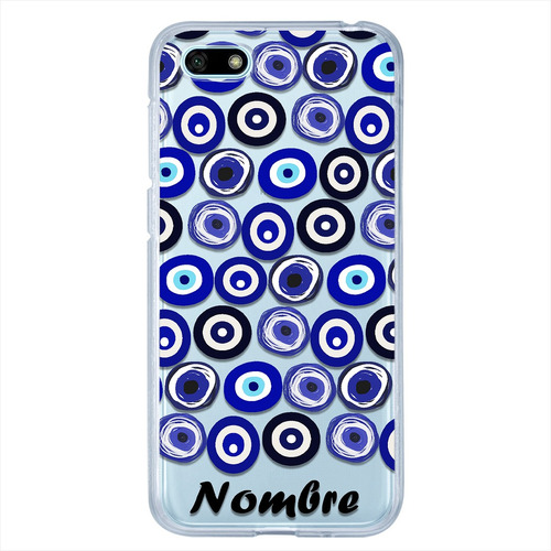 Funda Para Huawei Ojos Turcos Personalizada Nombre