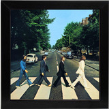 Quadro The Beatles Lp Abbey Road Capa De Disco