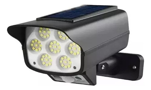 Lampara Solar Tipo Cámara Con Sensor Y Control 63smd