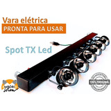 4 Varas Com 6 Refletores Tx Pimbin Led 3w Branco Quente